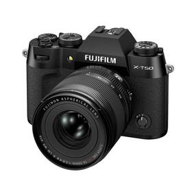 Digitālā fotokamera Fujifilm X-T50/XF16-50mm, melna krās.