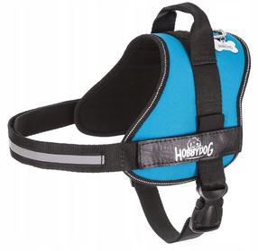 Petnešos šunims Hobbydog Julletta, mėlyna sp., 830 - 1090 mm x 220 mm, XXXL