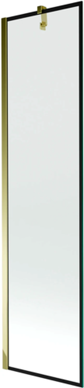 Vannisein Mexen Next I Black Frame, 50 cm x 150 cm, kuldne v./must v./karastatud