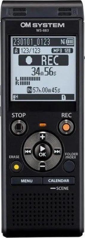 Diktofonas Olympus WS-883, juoda sp., 8 GB
