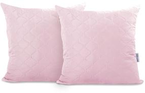 Pagalvės užvalkalas Restilo Axel, rožinė, 40 cm x 40 cm, 2 vnt.