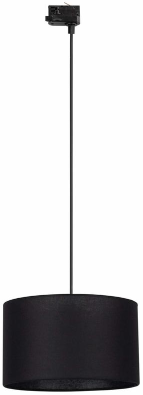Lampa sliežu sistēmai TK Lighting Tracer, E27, 1 x 10 W, melna krās. / melna krās., 38 x 38 cm