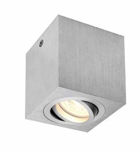 Šviestuvas lubų SLV Triledo Single 1002004, GU10, 1 x 10 W, aliuminio sp. / aliuminio sp.