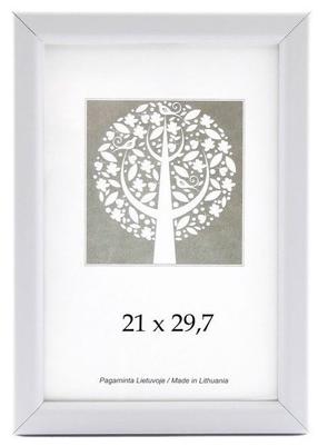 Nuotraukų rėmelis Vakaras 1301125, 21 cm x 30 cm, balta sp.