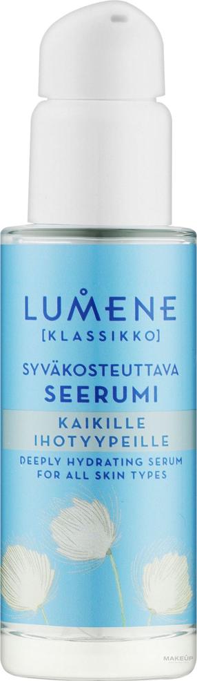 Sejas serums Lumene Klassikko Deeply Hydrating, 30 ml