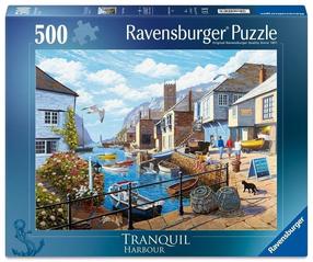 Dėlionė Ravensburger ranquil Harbour, 36 cm x 49 cm, 500 vnt., įvairių spalvų