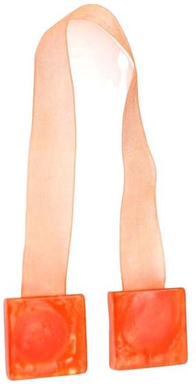 Magnetiga kardinahoidja Marble, 3.5 cm, oranž v.