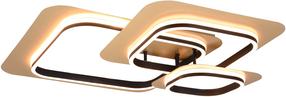 Lampa griesti Trio Lugo 642910380, LED, 3000 °K, 1 x 50 W, zelta krās./melna krās. / zelta krās.
