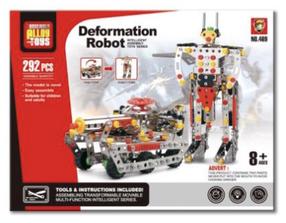 Konstruktors Alloy Toys Deformation Robot 525124085/469, 292 gab.