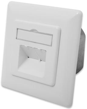 Tīkla produktu piederums Assmann DN-9007-S-1, 80, balta krās.