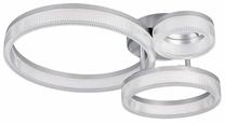 Šviestuvas lubų Reality Mova R63293106, LED, 4000 °K, 1 x 32 W, balta sp./chromo sp. / chromo sp.