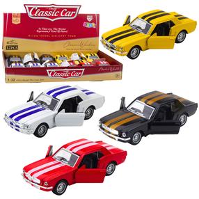 Žaislinis automobilis Lean Toys Classic, 1:32, (spalva/dizainas parenkami atsitiktine tvarka)