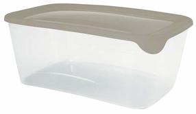 Pārtikas trauks Curver Fresh & Go 0800556W07, 3 l, 25.7 cm x 16.7 cm, brūngans krās.