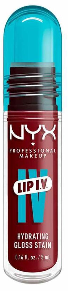 Блеск для губ NYX Professional Makeup Lip I.V. Gloss stain, 5 мл, 13-cranberry splash