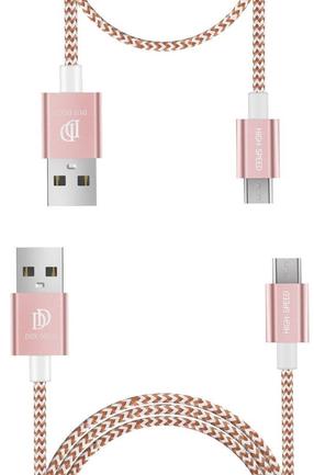Vads Dux Ducis, Micro USB/USB, rozā krās.