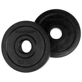 Diskinis svoris Tunturi Rubber, 2 x 0.5 kg