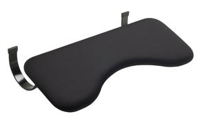 Randmetugi Jobmate Arm Rest, 660 mm x 300 mm x 30 mm, must v.
