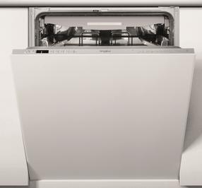 Bстраеваемая посудомоечная машина Whirlpool WIC 3C33 PFE, серебристый цв.