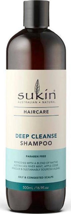 Šampūns Sukin Deep Cleansing, 500 ml