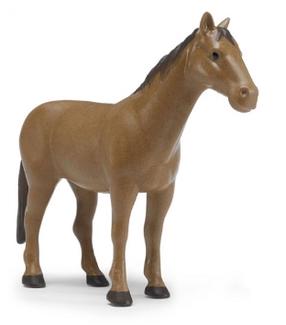 Rotaļlietu figūriņa Bruder Horse 02352, brūna krās.