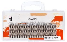 Ripsmed Ibra Double 0.07-C-12 mm, 20 tk, must v.