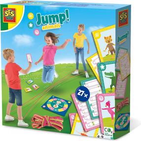 Игра для улицы SES Creative Jump! Animals, многоцветный