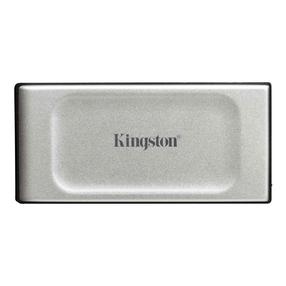 Cietais disks Kingston XS2000, SSD, 1 TB, sudraba krās.