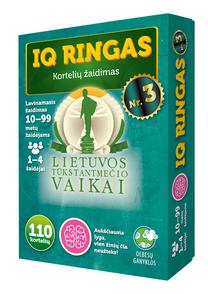 Kortų žaidimas IQ RINGAS Nr. 3, LT