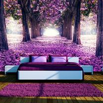 Fototapetas Artgeist Flower road XLNEW010787SAM, 175 cm x 245 cm