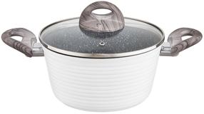 Kastrul Ambition Wavy Stone Edition, Ø24 cm, 4.5 l, antratsiit v.