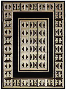 Koridorivaip Hakano Mosse Greek 2, kuldne v./must v., 250 cm x 60 cm