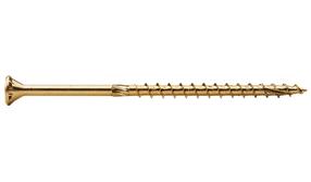 Puidukruvi, keeratavad puu sisse Hammerjack Kollane Zn, 8 x 360 mm, 5 tk