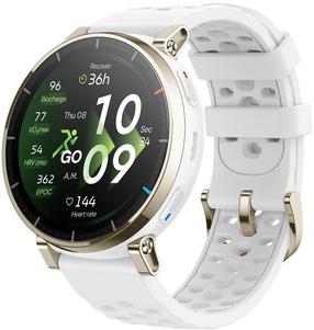 Išmanusis laikrodis Amazfit Active 3 Premium, aukso sp./balta sp.