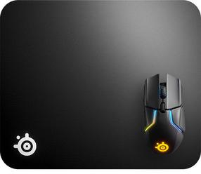 Peles paliktnis Steelseries QcK Hard, 27 cm x 32 cm x 0.3 cm, melna krās.