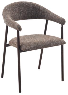 Ēdamistabas krēsls Homla Morvane 245751, matēts, brūna krās., 58.5 cm x 55.5 cm x 84.5 cm