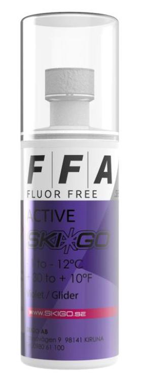 Slēpju vasks Skigo FFA, -12 - -1 °, 100 ml, Violeta krās.