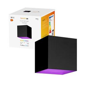Sieninis lauko šviestuvas Hombli Smart, 6W, LED, IP44, juoda sp., 10 cm x 10 cm