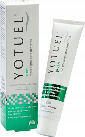 Dantų balinimo pasta Yotuel Green Microbiome, 100 ml