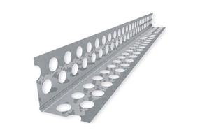 Perforeeritud nurk Briko, alumiinium, 2750 mm x 20 mm x 20 mm