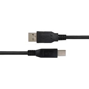 Vads Deltaco Baltic R00140005, USB A/USB 2.0 B, 200 cm, melna krās.