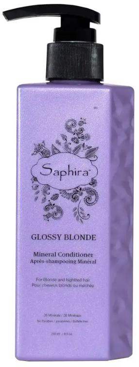 Juukse konditsioneer Saphira Glossy Blonde, 250 ml