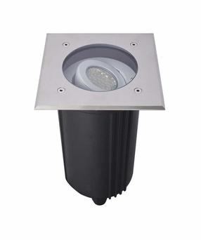 Iebūvēts āra gaismeklis Su-Ma Mix 6725 D, 50W, GU10, IP67, nerūsējoša tērauda krās., 15 cm x 17.5 cm