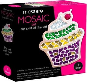 Mosaiik Roter Kafer Cupcake, mitmevärviline