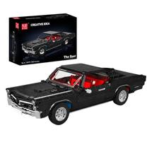 Konstruktorius Mould King Creative Idea GTO Classic Muscle Car 10199, 1563 vnt., juoda sp.