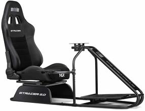 Žaidimų kėdė Next Level Racing GTRacer 2.0, 164 x 69.4 x 75.9 cm, juoda sp.
