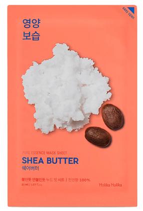 Sejas maska Holika Holika Pure Essence Shea Butter, 20 ml