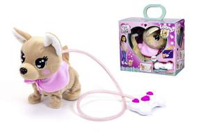 Игрушечное животное Simba Chi Chi Love Loomy 105893542, коричневый цв./розовый цв.