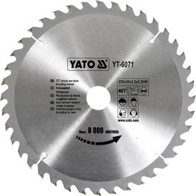 Pjovimo diskas Yato YT-6071, 250 mm x 30 mm