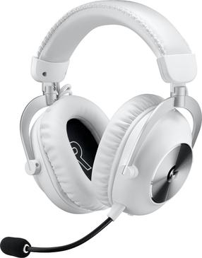 Belaidės žaidimų ausinės Logitech G Pro X 2 Lightspeed 981-001269, balta sp.
