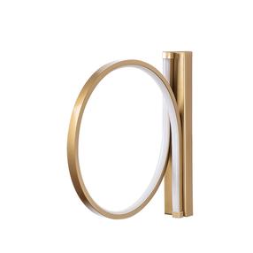 Šviestuvas sieninis Opviq Halka 13305, LED, 3000 °K, 1 x 12 W, bronza sp. / bronzos sp.